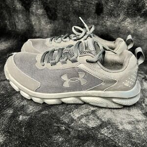 Under Armour Charged Assert 9 Wide Womens 9 D Running Shoes Black Mesh Sneaker‎